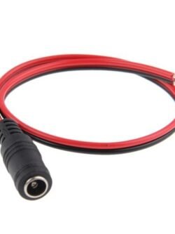 Female DC Power Socket Jack Prewired