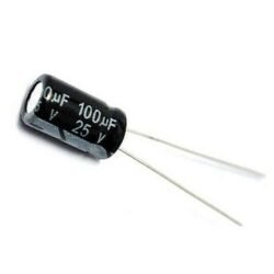 Electrolytic Capacitor 100µF/25V