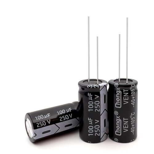 Electrolytic Capacitor 100µF/250V - Image 2