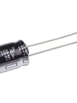 Electrolytic Capacitor 100µF/35V