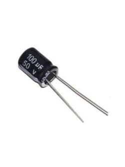 Electrolytic Capacitor 100µF/50V