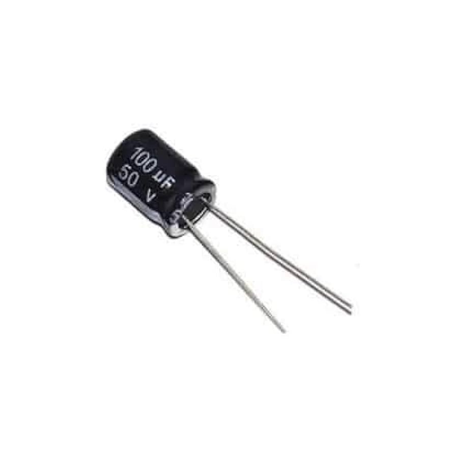 100uF 50V Electrolytic Capacitor