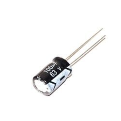 Electrolytic Capacitor 100µF/63V