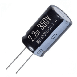 Electrolytic Capacitor 2.2µF/350V
