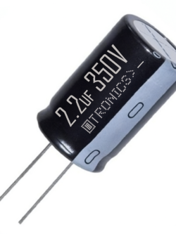 Electrolytic Capacitor 2.2µF/350V
