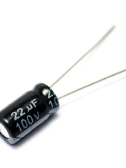 Electrolytic Capacitor 22µF/100V