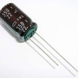 Electrolytic Capacitor 22µF/350V