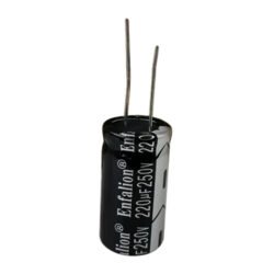 Electrolytic capacitor 220µF/250V