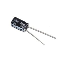 Electrolytic Capacitor 220µF/35V