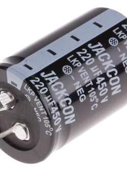 Electrolytic capacitor 220µF/450V