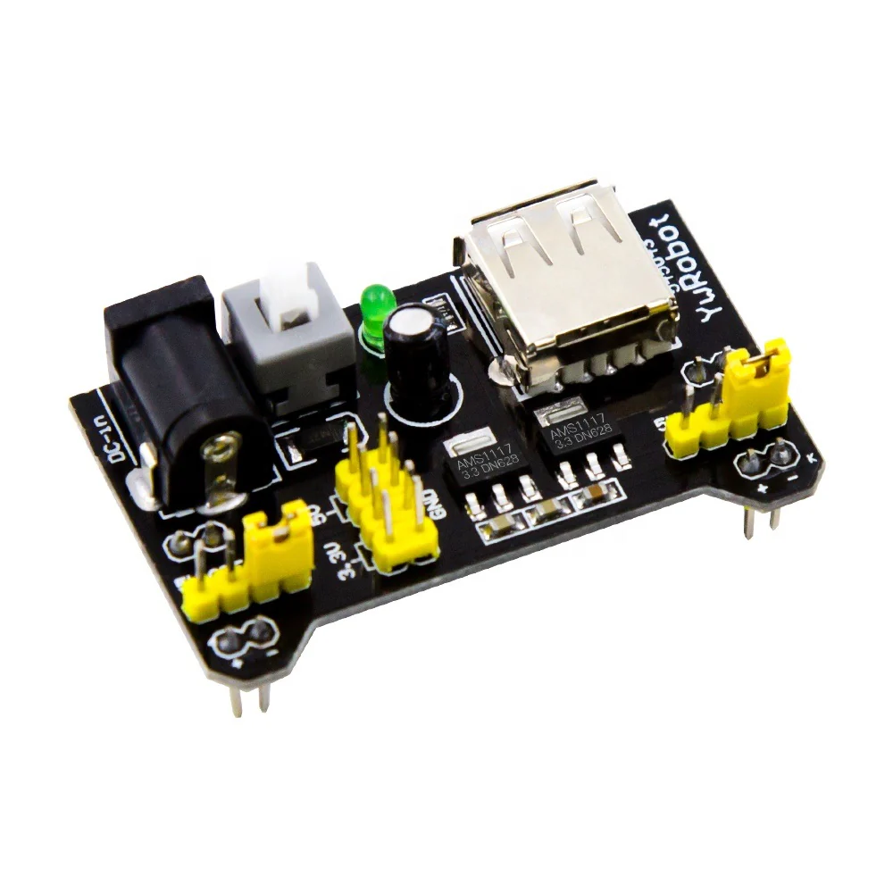 MB102 Breadboard Power Supply Module 3.3V/5V - Image 4