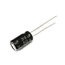 Electrolytic Capacitor 33µF/50V