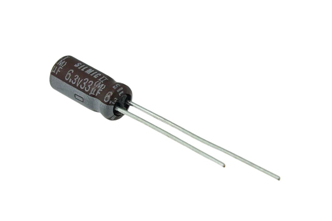Electrolytic Capacitor 33µF/6.3V