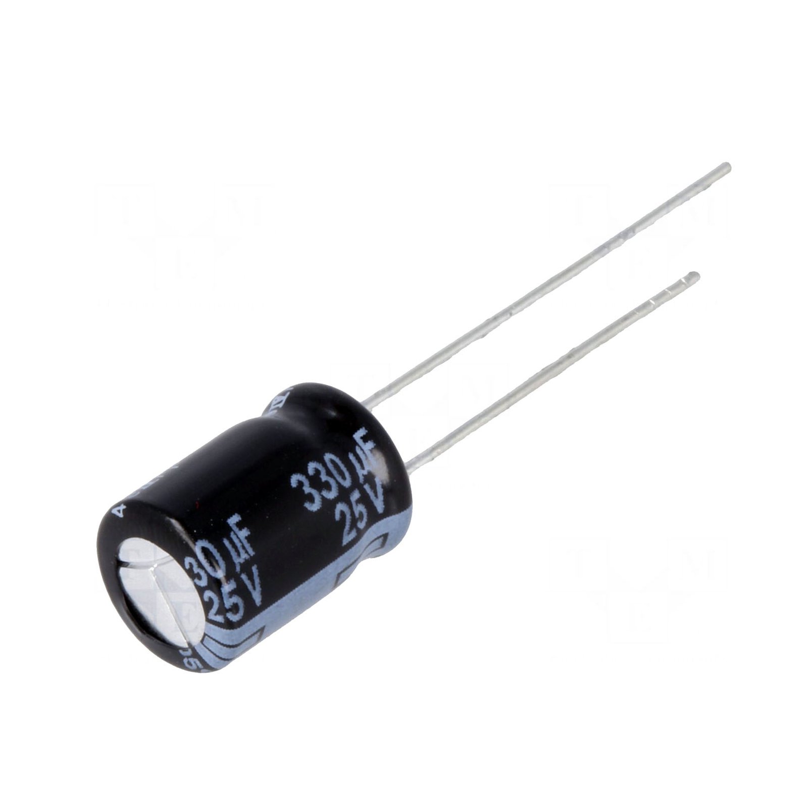 330uF 25V Electrolytic Capacitor