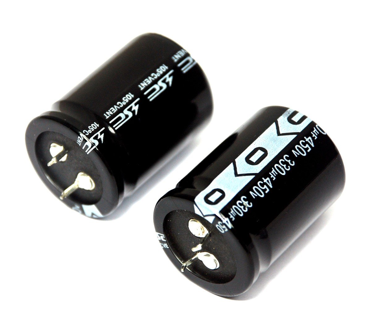 Electrolytic Capacitor 330µF/450V - Image 2