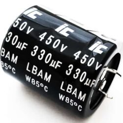 Electrolytic Capacitor 330µF/450V