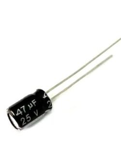 Electrolytic Capacitor 47µF/25V
