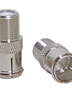 F-Type Male to F-Type Female Connector