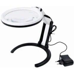 Magnifier desktop foldable with backlight (10 LED) Mg3b-1C