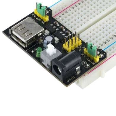 MB102 Breadboard Power Supply Module 3.3V/5V - Image 5