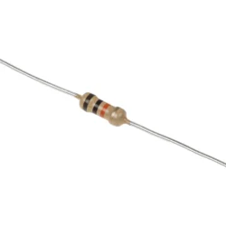 Carbon resistor 0.25w 1.8Ω through hole