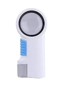 Handheld 8X Magnifier Glass LED Light 44mm Model: TH-7010