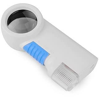 Handheld 8X Magnifier Glass LED Light 44mm Model: TH-7010 - Image 3