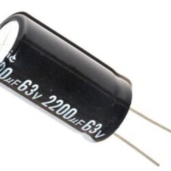 Electrolytic capacitor 2200µF/63V