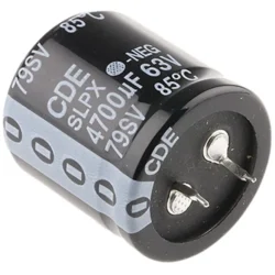 Electrolytic capacitor 4700µF/63V