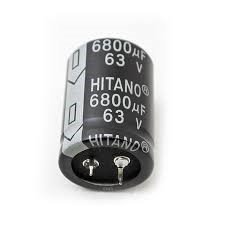 Electrolytic capacitor 6800µF/63V