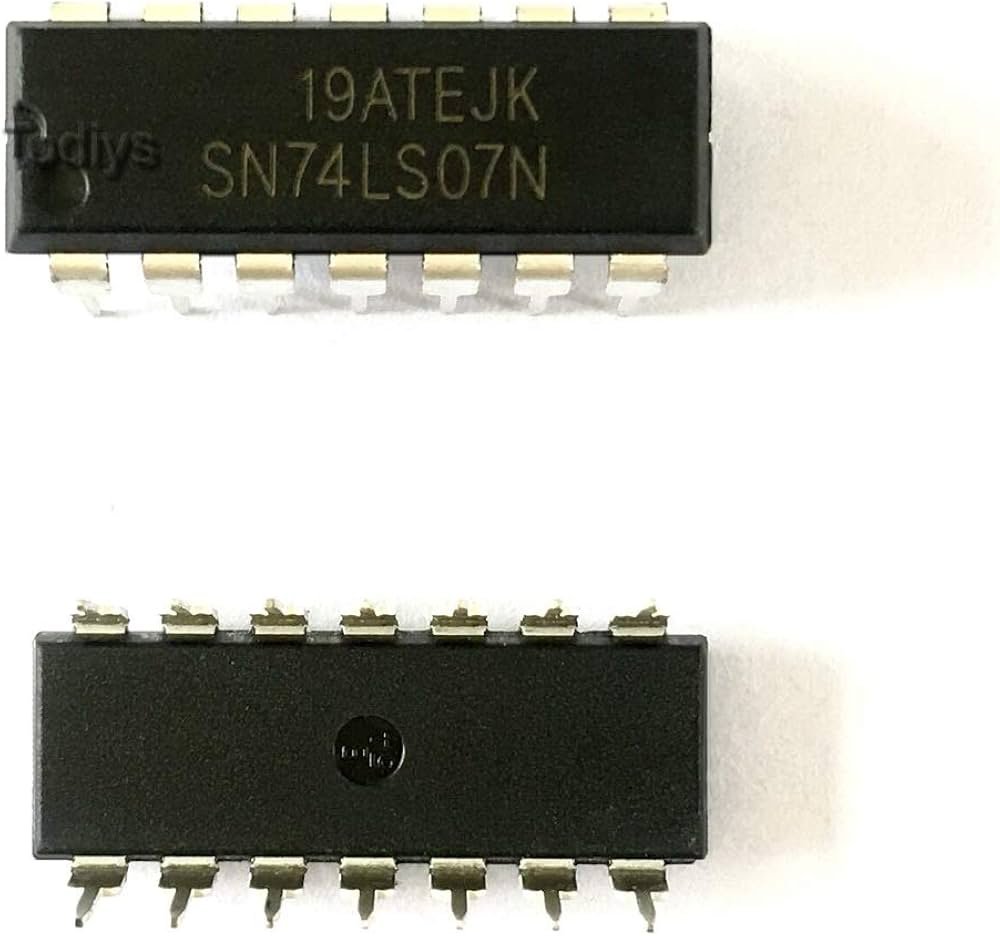 7407 IC Open Collector 40mA Buffer 14-Dip - Image 2