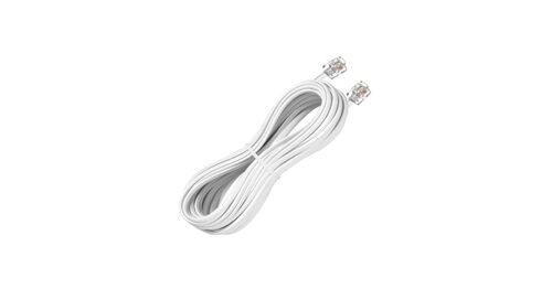 RJ11 Telephone Cable 10m(Black, White, Gray) - Image 3