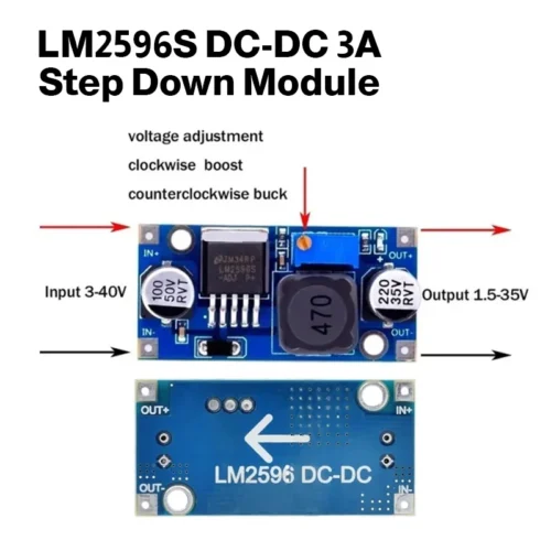 LM2596S DC-DC Converter 3A Step Down Module - Image 4