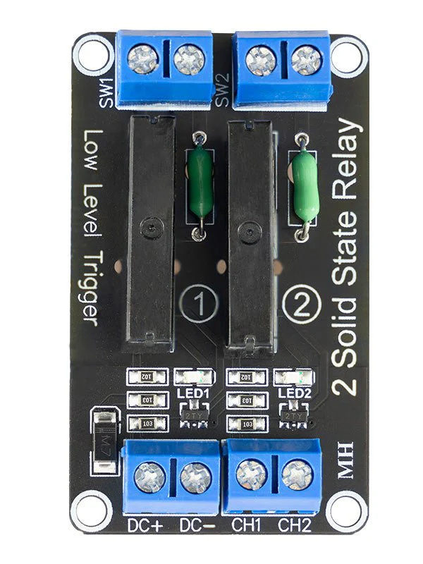 Solid State Relay Module 2-Channel 5V DC - Image 4