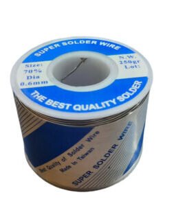 Soldering Wire 0.6mm 250g Alloy: 70/30 Made in Taiwan