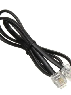 RJ11 Telephone Cable 2M (black, white, gray)