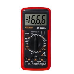DT-9205A Digital Multimeter-RED
