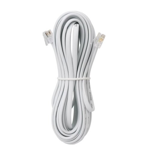 RJ11 Telephone Cable 5m(Black, White, Gray) - Image 3