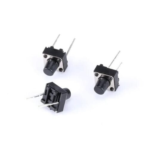 Mini Push Button Switch 6x6x7.5mm 2-Pin - Image 2