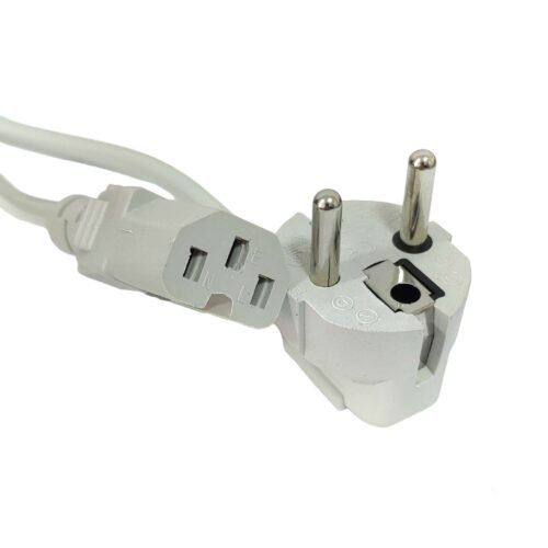 Universal 1.2m 10A Power Supply Cable Grey - Image 3