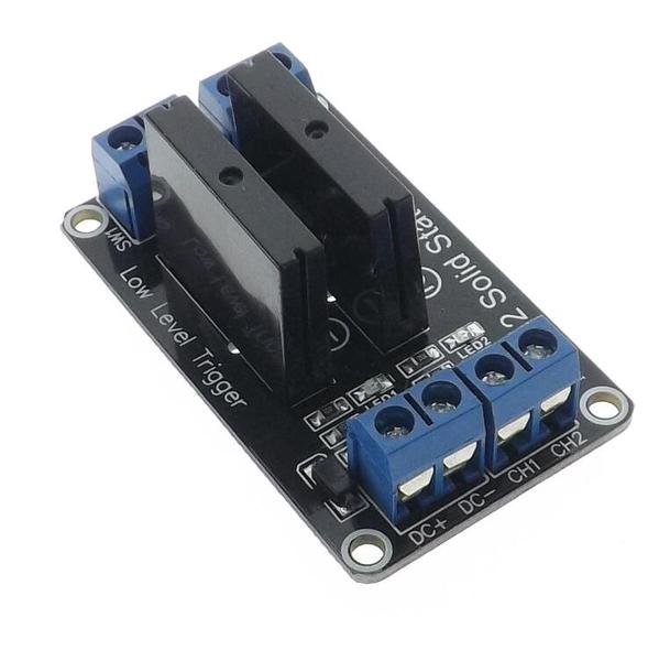 Solid State Relay Module 2-Channel 5V DC - Image 3
