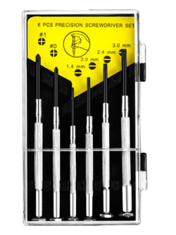 Swivel 6-Piece Screwdriver No.1500 Precision Set