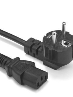 Universal 1.5m 10A Power Supply Cable black