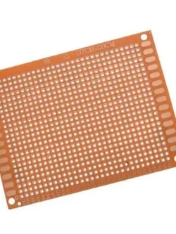 FR2 Phenolic Prototype PCB Board 7×9 cm, Dotted Single-Sided