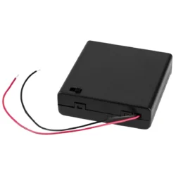 AA Battery Holder 4 Cell + On/Off Switch