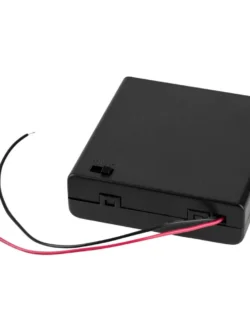 AA Battery Holder 4 Cell + On/Off Switch