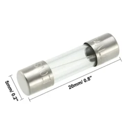 Glass Fuse 15A 250V (T5x20mm)